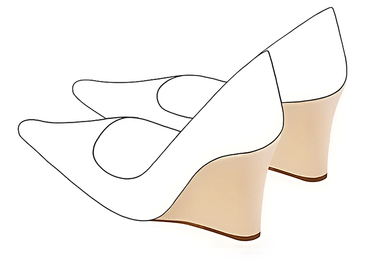 3 3&frasl;4 inch / 9.5 cm high wedge heels - Florence Kooijman